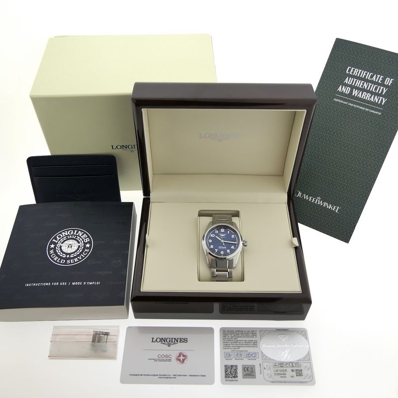 Image 17 of Longines Spirit Automatic Chronometer L3.810.4.93.6; Automatic men's watch