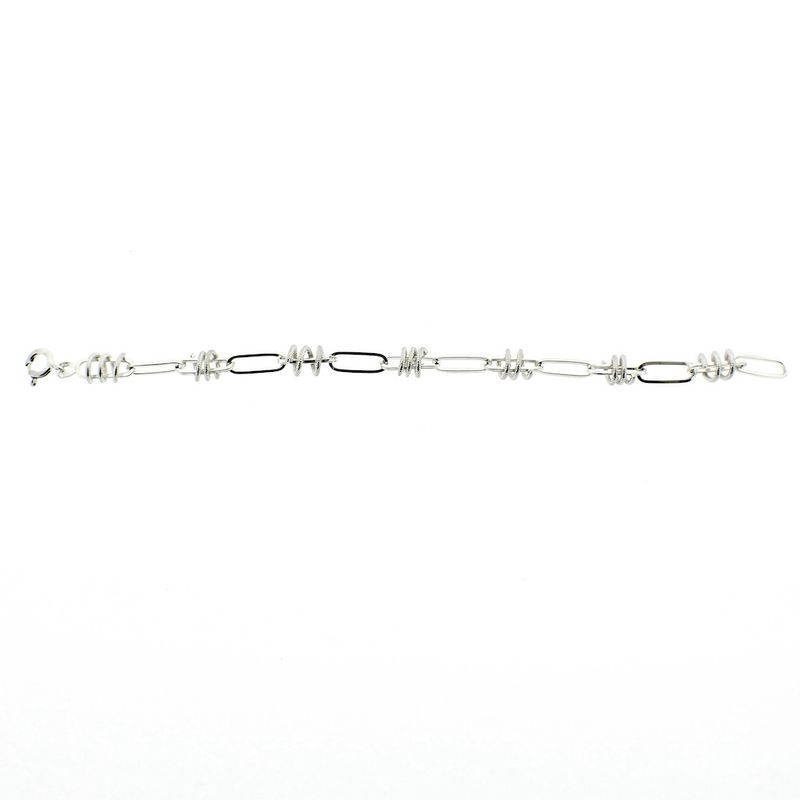 Image 3 of Silver fantasy link bracelet | 20 cm