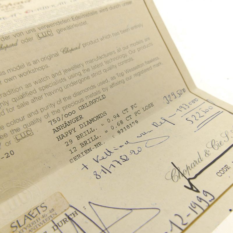 Image 6 of 18-karat gold necklace with a detachable pendant | 1.62 ct. diamond | Chopard