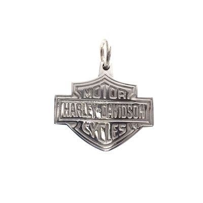 White gold Harley Davidson necklace pendant Image 1 of White gold Harley Davidson necklace pendant