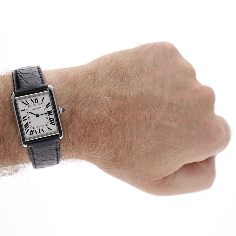 Image 16 of Cartier Tank Solo 3169 WSTA0028; Unisex watch