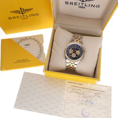Image 2 of Breitling Navitimer Cosmonaute D12022; Vintage Men’s Watch in Full Set