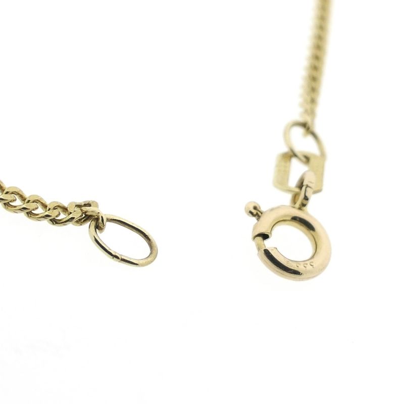 Image 5 of 8-karat gourmet link chain | 46 cm