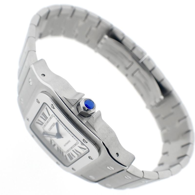 Image 7 of Cartier Santos Galbee XL; Automatic watch