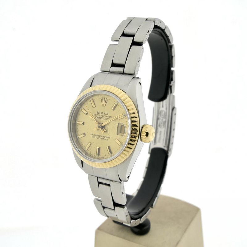 Image 2 of Rolex Datejust 26mm 69173; 18k gold/steel women's watch
