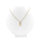 Image 8 of Gold pendant of Christ with zirconia stones