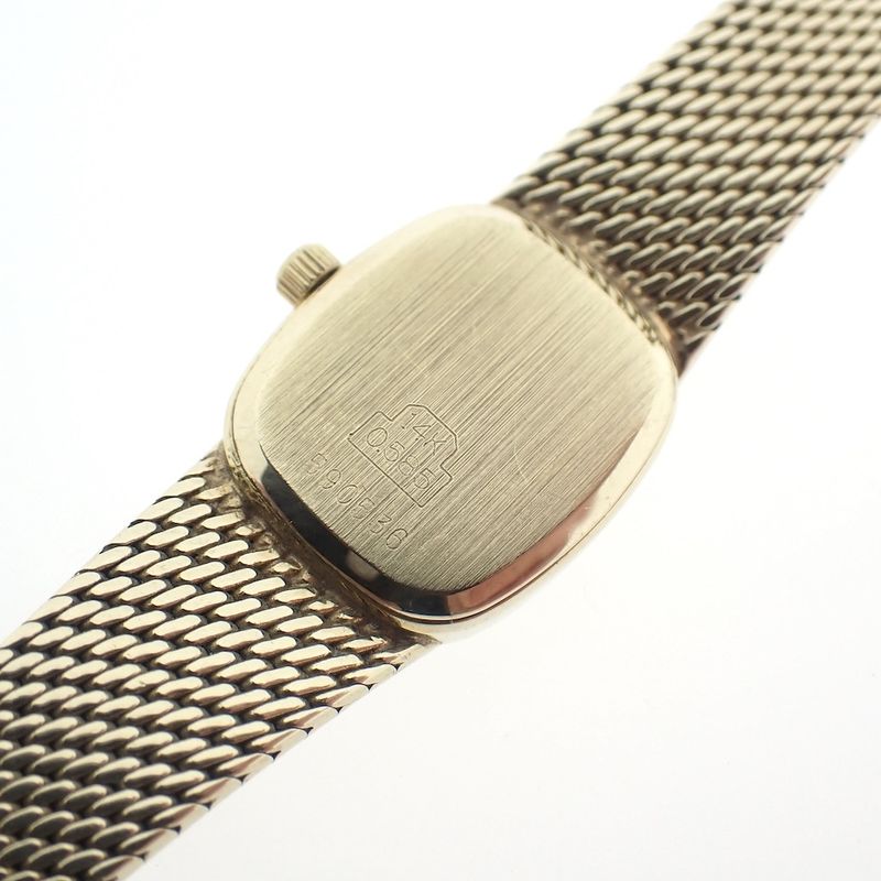 Image 3 of Bonard Geneva; 14k gold ladies' watch with diamonds