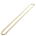 Image 4 of Solid gold square king necklace; Exclusive | 57 cm