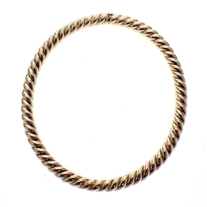 Image 5 of 8 Ct. Twisted slave bracelet | Ø 61mm