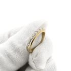 Image 4 of Gold ring with diamond; 0.35 ct.