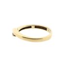Image 7 of Gold Ring with Zirconia; 14 Karat; Size 17.25