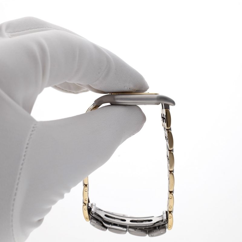 Image 6 of Cartier Panthère '3 Row' Large/Jumbo 183957; 18ct. Gold/steel watch