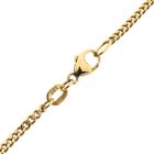Image 4 of Gold flat gourmet link chain