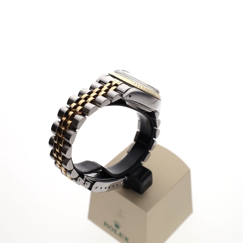 Image 12 of Rolex Oyster Perpetual Date 26mm 6917; Vintage 18k Gold/Steel Women's Watch