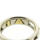 Image 5 of Two-tone gold sliding ring with palladium