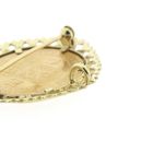Image 4 of Gold pendant/brooch of 10 guilder coin Queen Wilhelmina 1932
