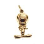Image 3 of 18K Gold Tweety Pendant | Looney Tunes