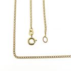 Image 1 of Gold gourmet link chain | 52 cm