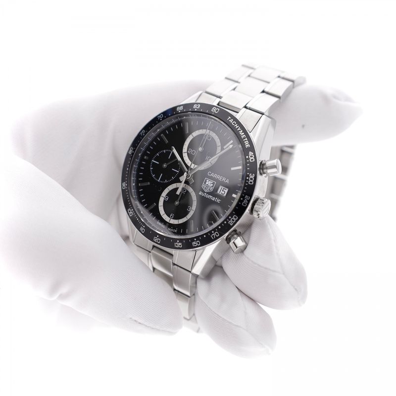 Image 5 of TAG Heuer Carrera Chronograph CV2010; Automatic Men's Watch