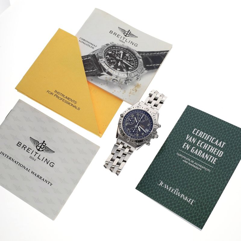 Image 19 of Breitling Chronomat GMT Longitude A20048; Automatic Men's Watch