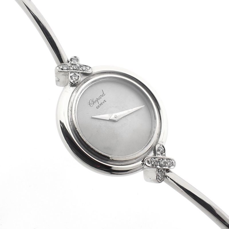 Image 16 of Chopard Cocktail Watch; Vintage 18k women's watch with diamonds