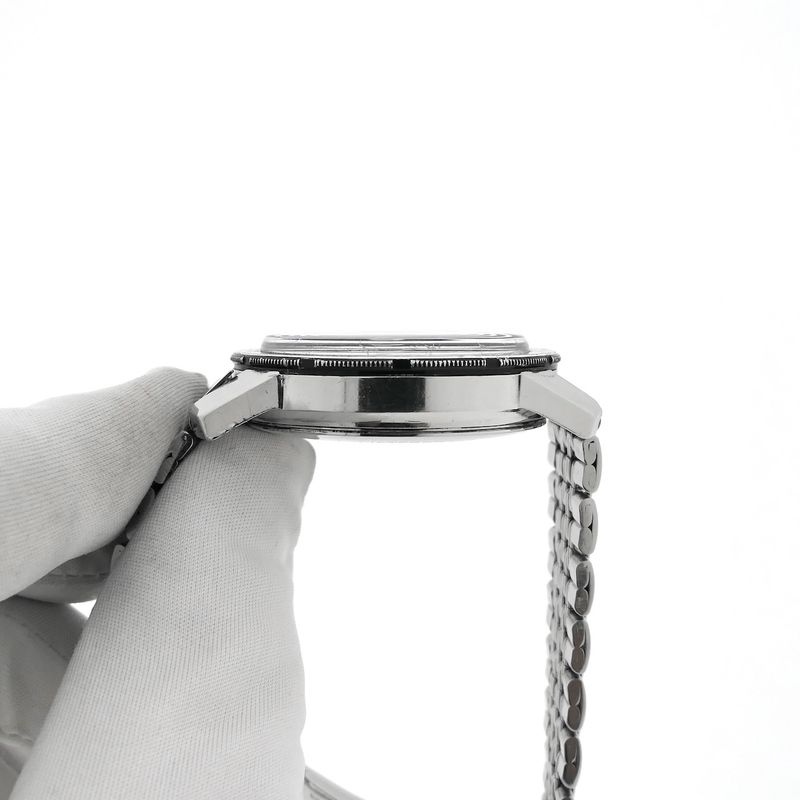 Image 6 of Heuer Autavia Chronograph 'Beads of Rice' 7763; Vintage men's watch