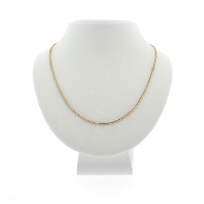 Image 1 of Gold snake link chain | 47 cm