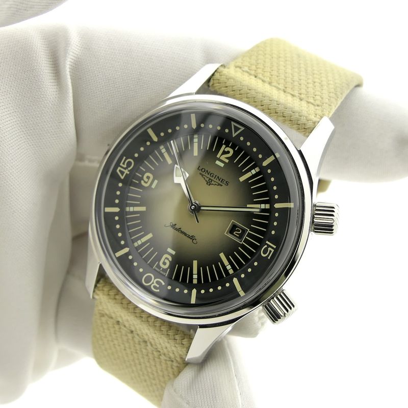Image 7 of Longines Legend Diver L3.374.4.30.2; Automatic watch
