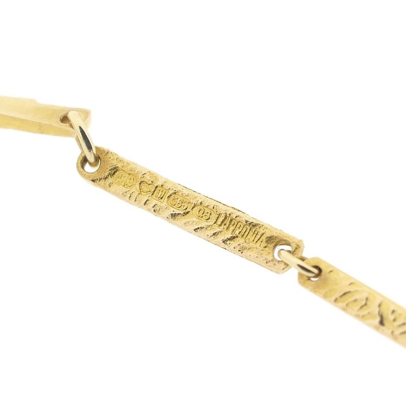 Image 7 of Gold Lapponia necklace; Valeriana | 54 cm