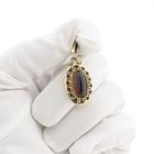 Image 7 of Gold Pendant with Garnet