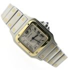 Image 10 of Cartier Santos Galbee; 18k. gold/steel watch