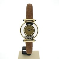 Chopard Happy Diamonds 4112; 18k gold women's watch with diamonds