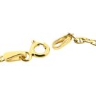 Afbeelding 8 van Gouden marineschakel kinderarmband met graveerplaatje | 12,5 cm - 15 cm