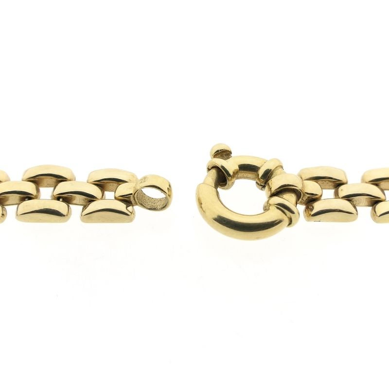 Image 7 of Golden Bismarck link necklace | 42 cm