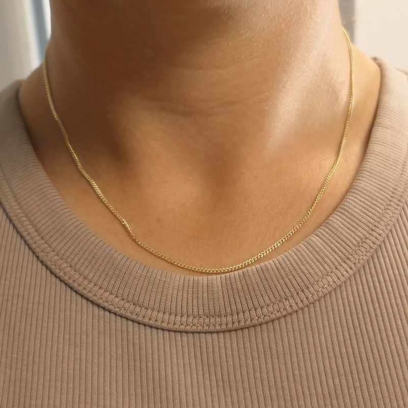 Image 6 of Gold gourmet link chain