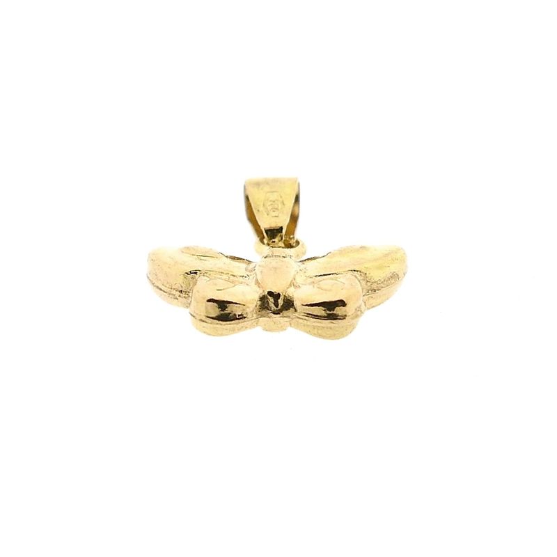 Image 10 of 18K Gold Butterfly Pendant