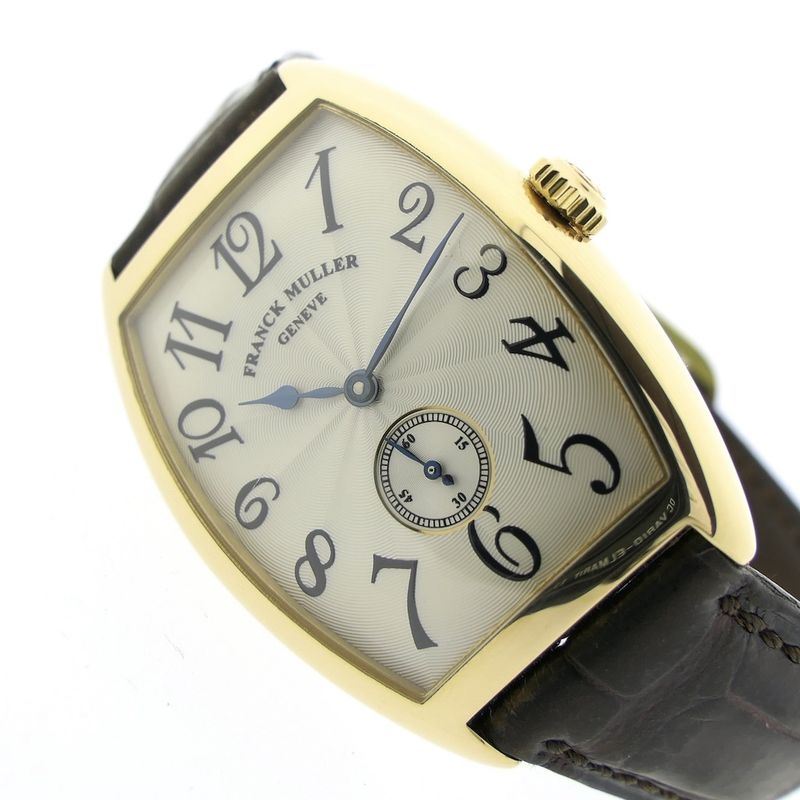 Image 17 of Franck Muller Casablanca Cintrée Curvex; 18k. Gold watch