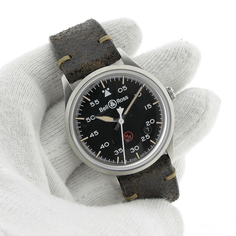 Image 8 of Bell & Ross BR V1-92 Military; Automatic men's watch