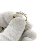 Image 7 of Gold ring with diamond | 0.27 ct.