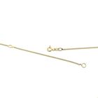 Image 5 of Gold gourmet link chain with garnet