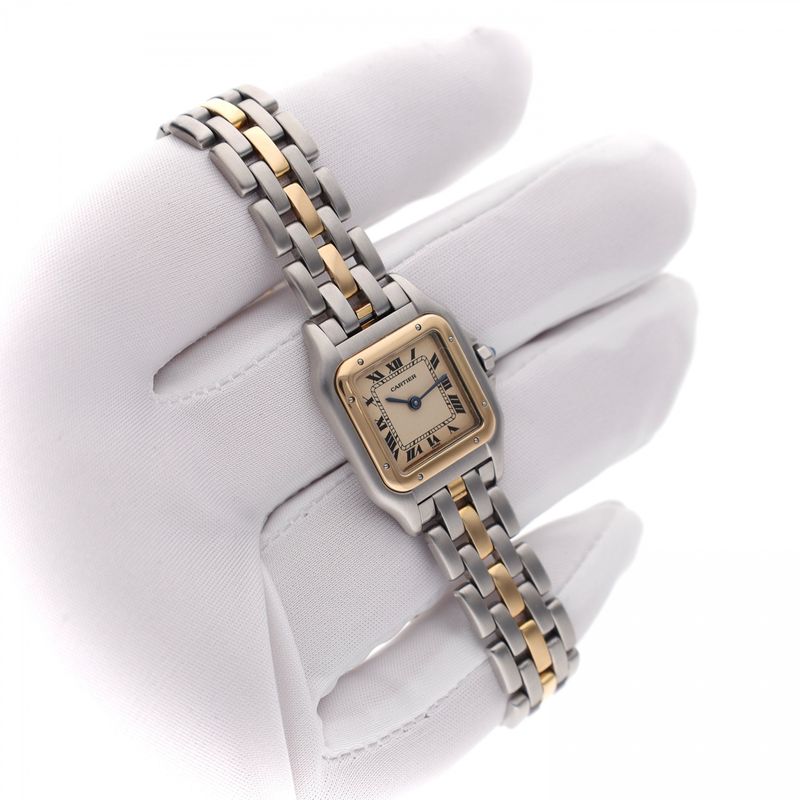 Image 11 of Cartier Panthère '1-Row' 66921; Vintage Women's Watch (Full Set '88)