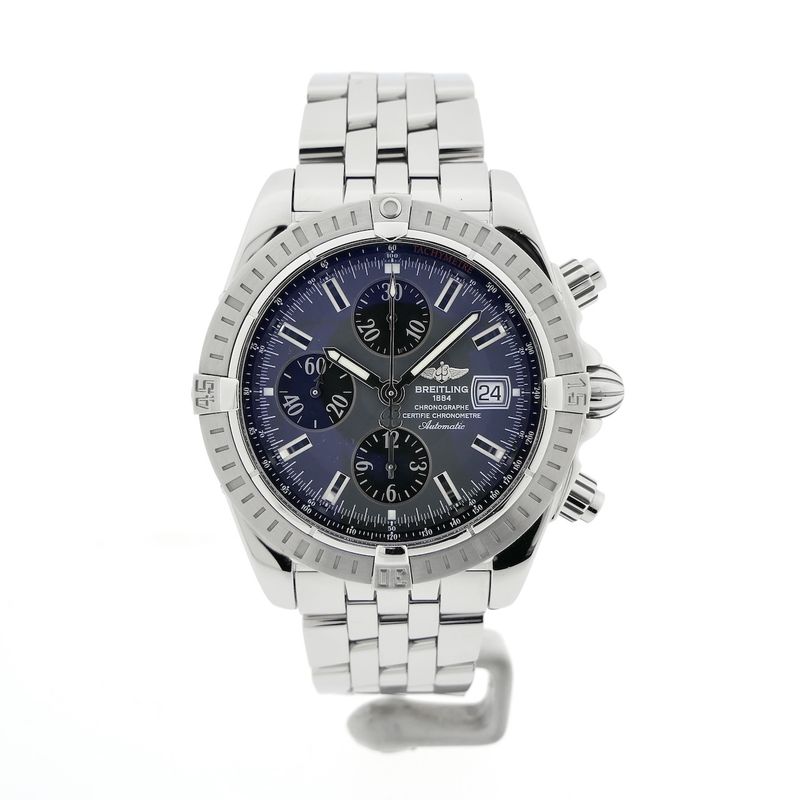 Image 1 of Breitling Chronomat Evolution 'Grey' A13356 / A156F17PA; Chronograph men's watch in full set