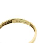 Image 6 of Gold solitaire ring with zirconia stone | Altinbas