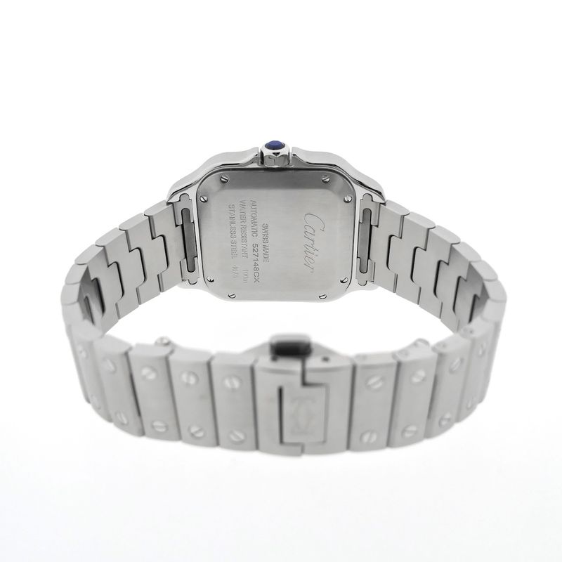 Image 13 of Cartier Santos 'Medium' 4075 WSSA0029; Automatic unisex watch