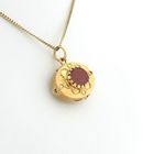 Image 6 of 18 carat gold pendant with goldstone
