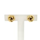 Image 1 of Gold stud earrings as a button