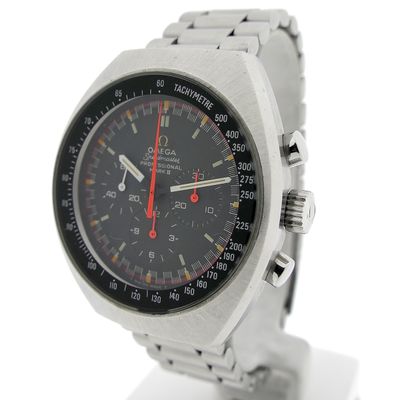 Image 2 of Omega Speedmaster Mark II 'Racing Dial'; Vintage chronograph men's watch
