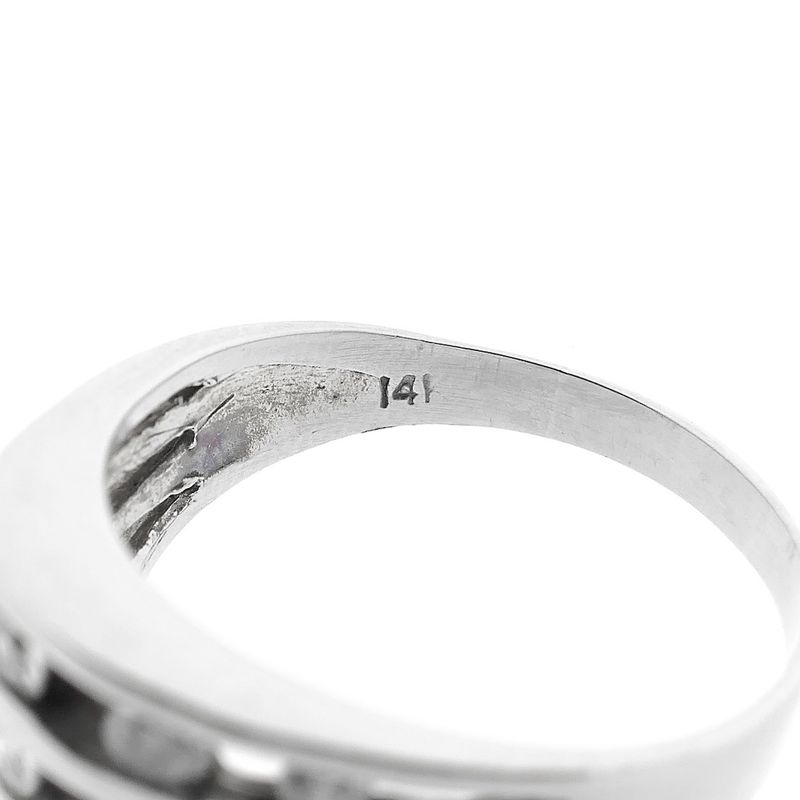 Image 5 of White gold ring with diamond; 1.02 ct.