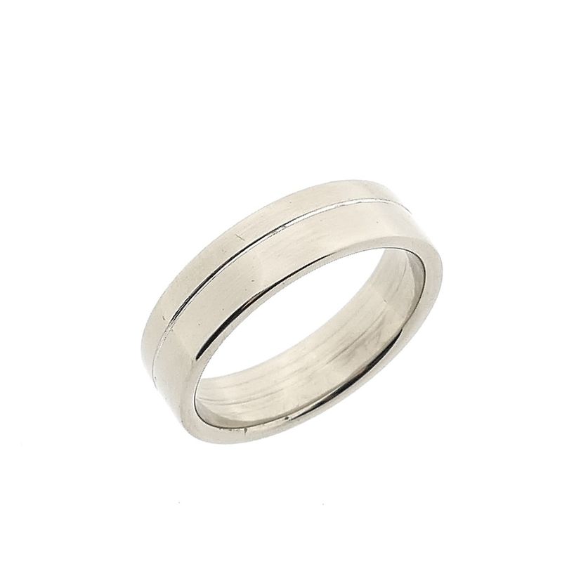 Image 1 of White gold men's (wedding) ring