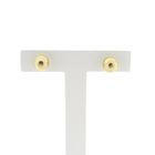 Image 1 of Gold subtle stud earrings | Sphere